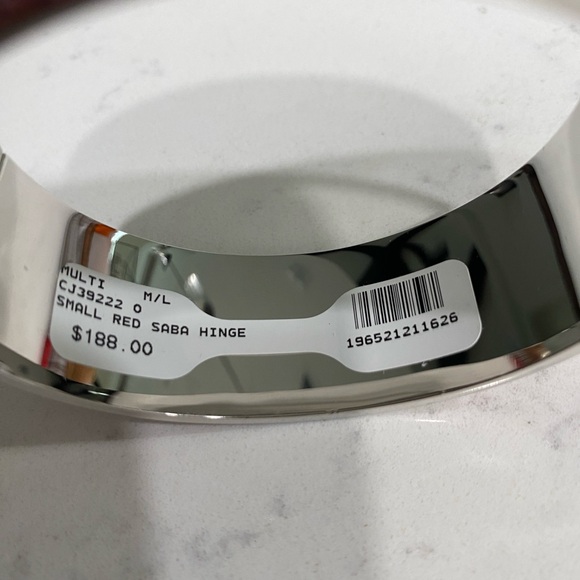 Johnny Was Red Saba Hinged Bracelet - Picture 5 of 9